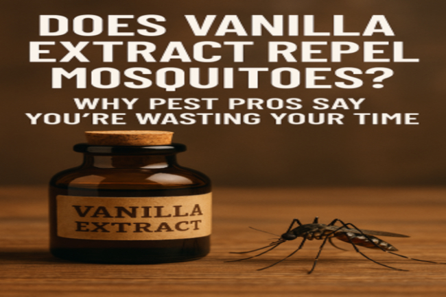 Does Vanilla Extract Repel Mosquitoes? Why Pest Pros Say You're Wasting Your Time