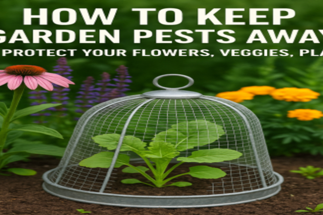 How to keep garden pests away: Protect your flowers, veggies, plants