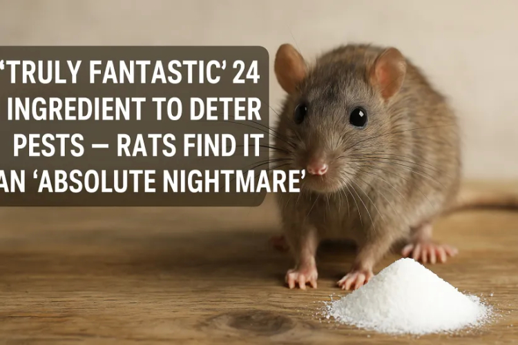 ‘Truly fantastic’ 24p ingredient to deter pests — rats find it an ‘absolute nightmare'