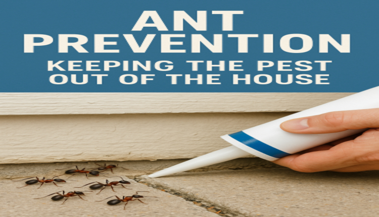 Ant prevention: Keeping the pest out of the house