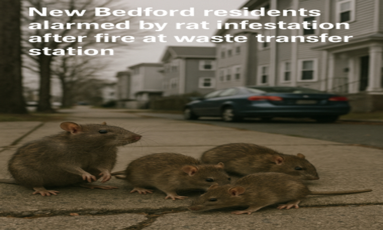 New Bedford residents alarmed by rat infestation after fire at waste transfer station